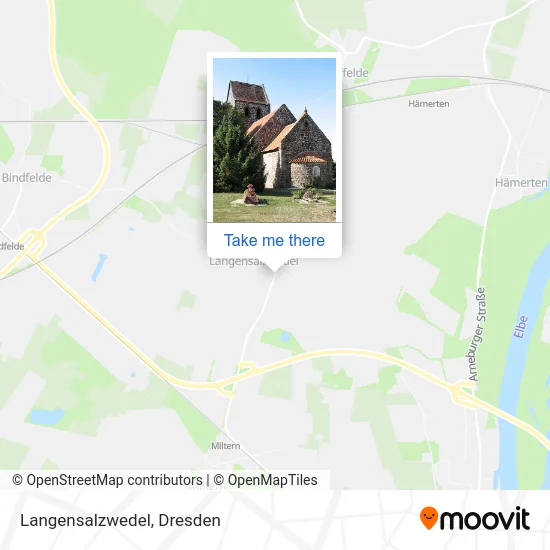 Карта Langensalzwedel