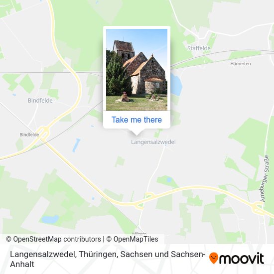 Карта Langensalzwedel