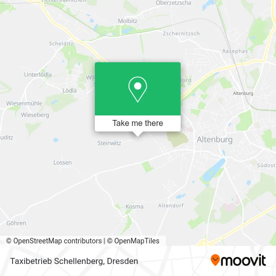 Карта Taxibetrieb Schellenberg
