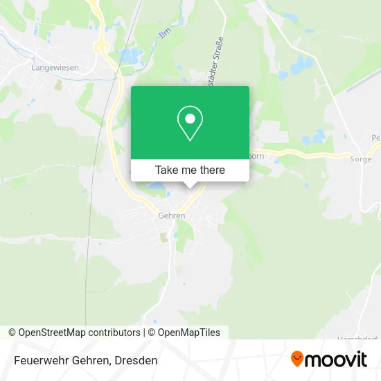 Карта Feuerwehr Gehren