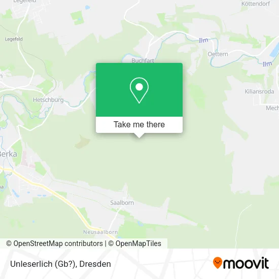 Карта Unleserlich (Gb?)