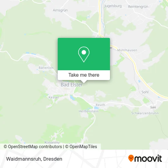 Карта Waidmannsruh