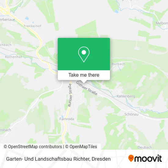 Карта Garten- Und Landschaftsbau Richter