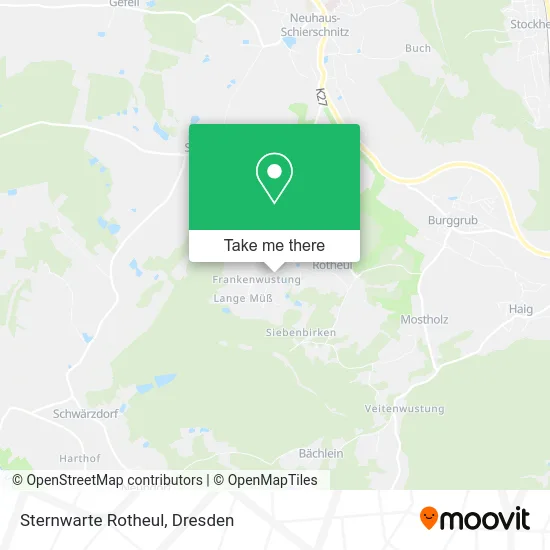 Карта Sternwarte Rotheul