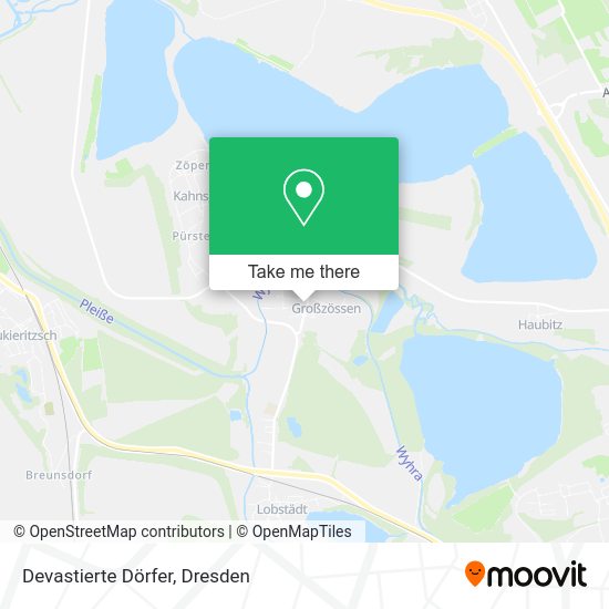 Карта Devastierte Dörfer
