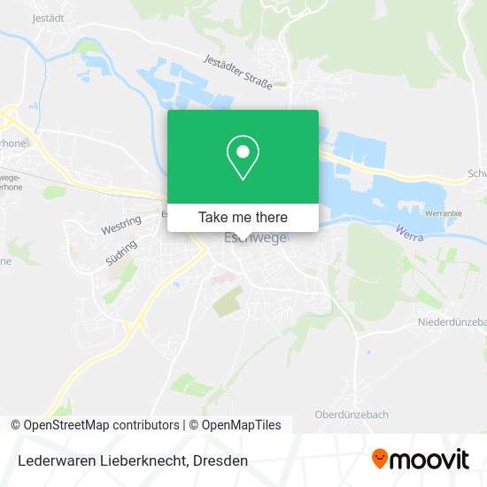 Карта Lederwaren Lieberknecht