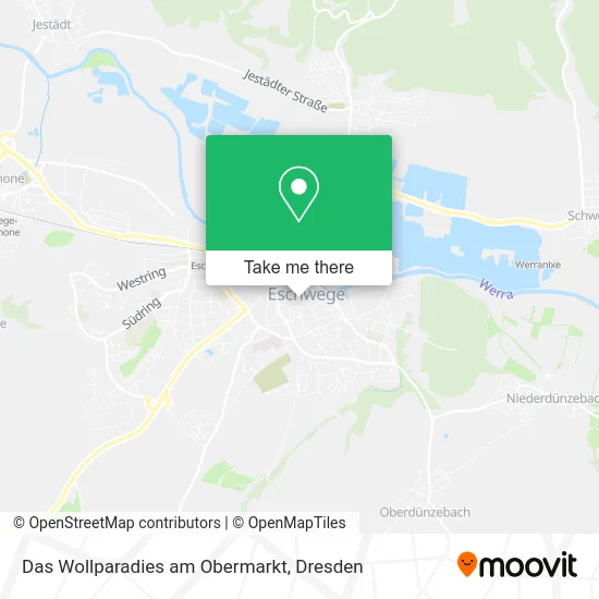 Карта Das Wollparadies am Obermarkt