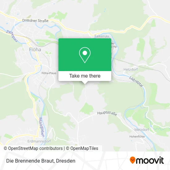 Карта Die Brennende Braut