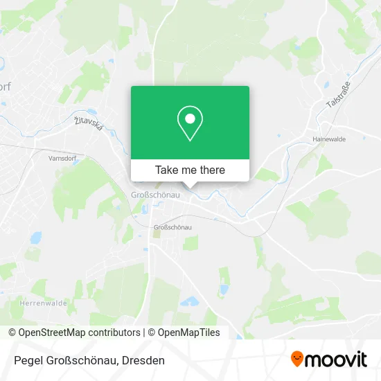Карта Pegel Großschönau