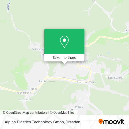 Карта Alpina Plastics Technology Gmbh
