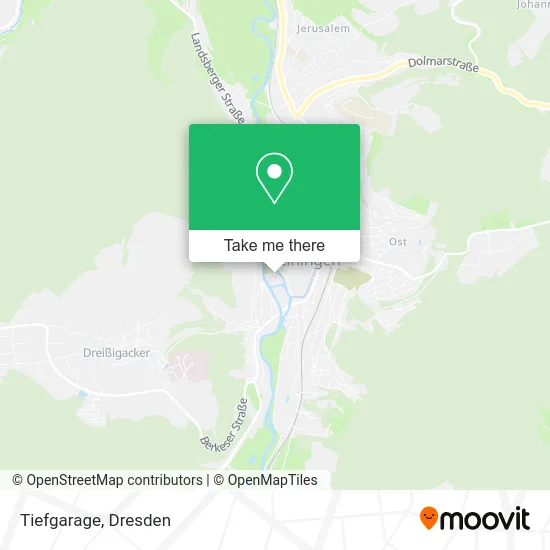 Карта Tiefgarage