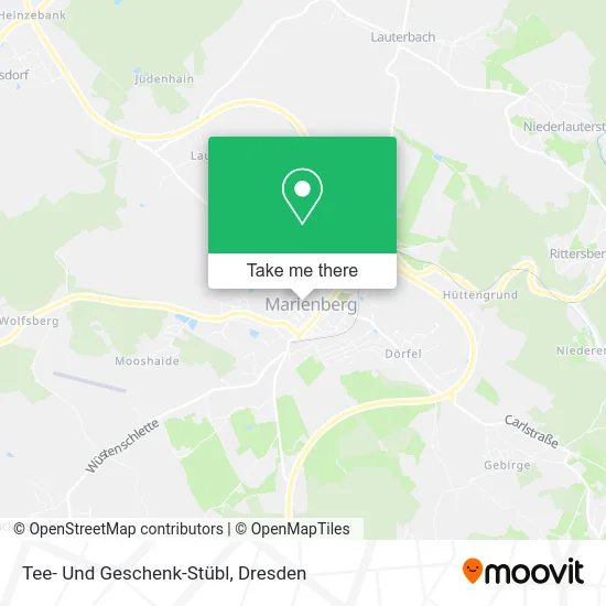 Карта Tee- Und Geschenk-Stübl