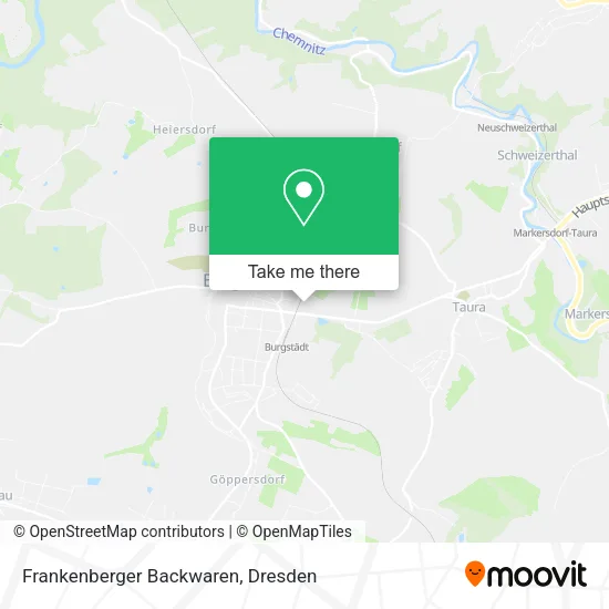Карта Frankenberger Backwaren