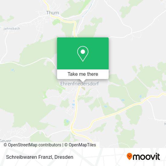 Карта Schreibwaren Franzl