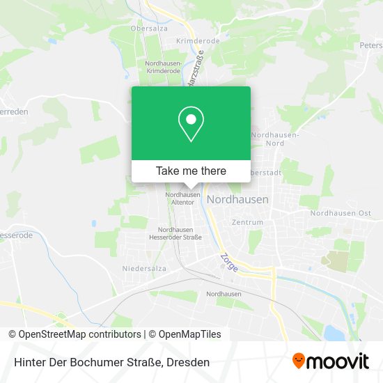 Карта Hinter Der Bochumer Straße