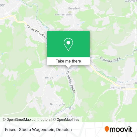 Карта Friseur Studio Wogenstein