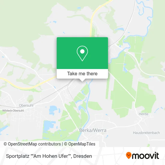 Карта Sportplatz ""Am Hohen Ufer""