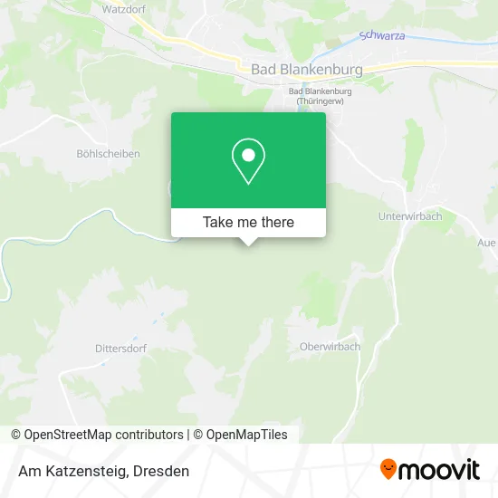 Карта Am Katzensteig