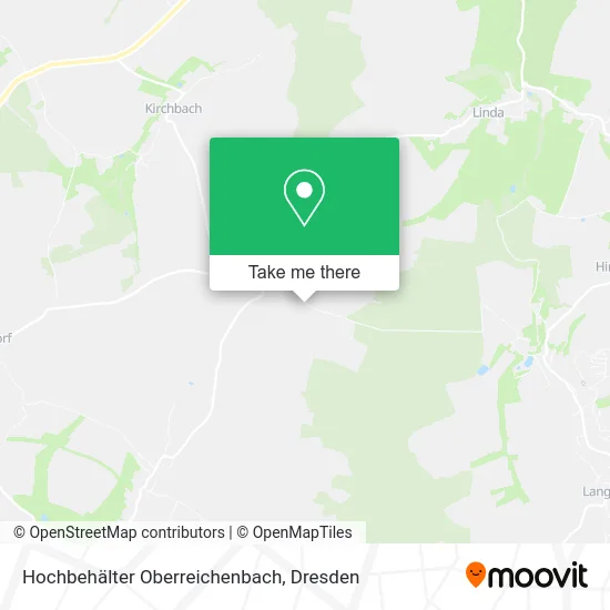 Карта Hochbehälter Oberreichenbach