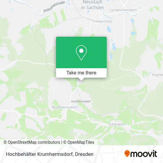 Карта Hochbehälter Krumhermsdorf