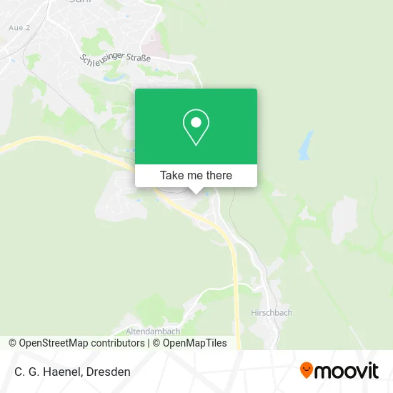 Карта C. G. Haenel