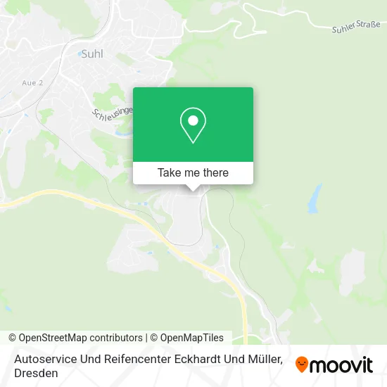 Карта Autoservice Und Reifencenter Eckhardt Und Müller