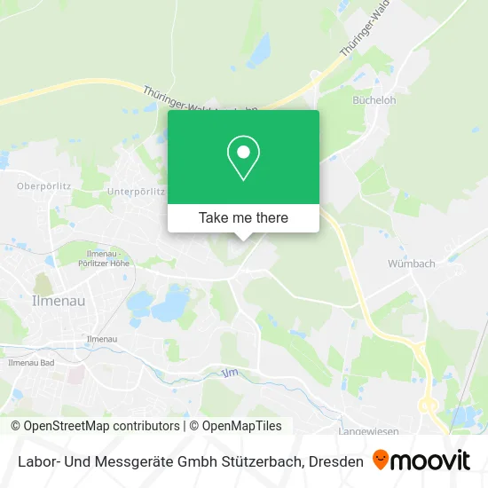 Карта Labor- Und Messgeräte Gmbh Stützerbach