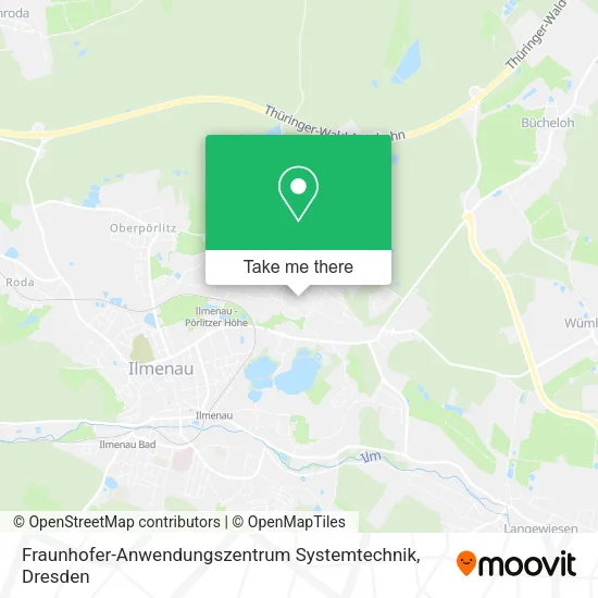 Карта Fraunhofer-Anwendungszentrum Systemtechnik
