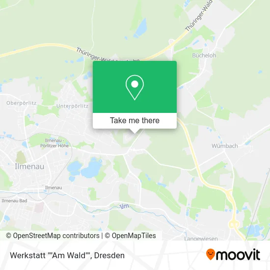Карта Werkstatt ""Am Wald""