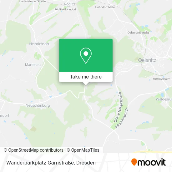 Карта Wanderparkplatz Garnstraße