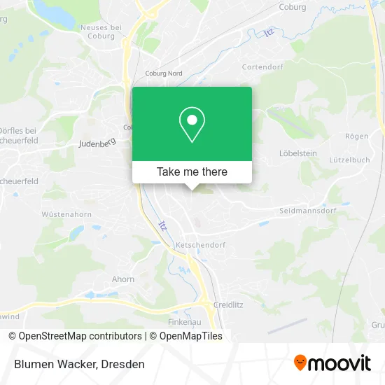 Карта Blumen Wacker