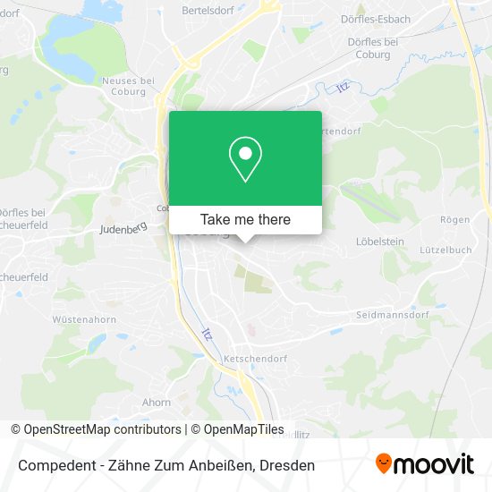 Карта Compedent - Zähne Zum Anbeißen
