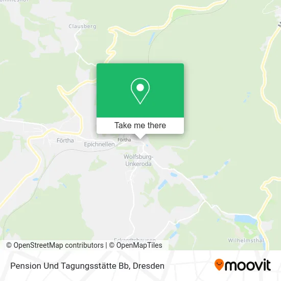 Карта Pension Und Tagungsstätte Bb