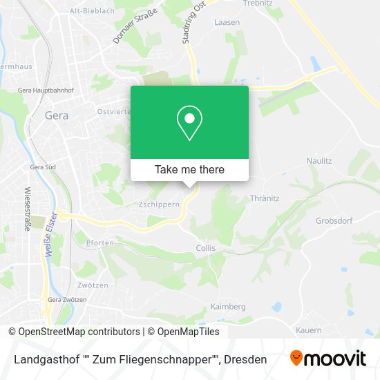 Карта Landgasthof "" Zum Fliegenschnapper""