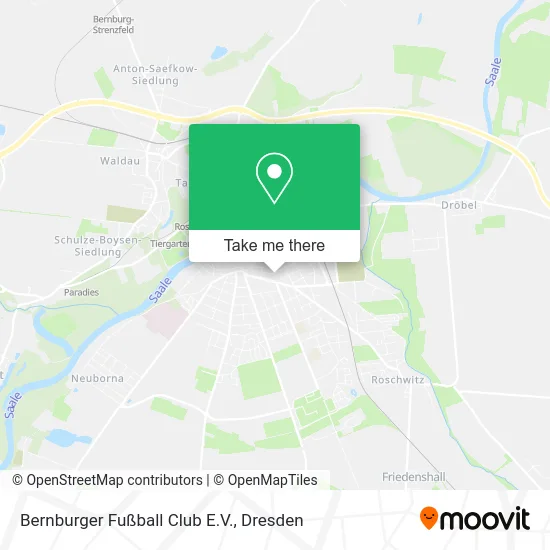 Карта Bernburger Fußball Club E.V.