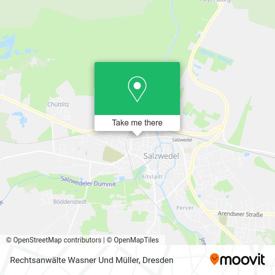 Карта Rechtsanwälte Wasner Und Müller