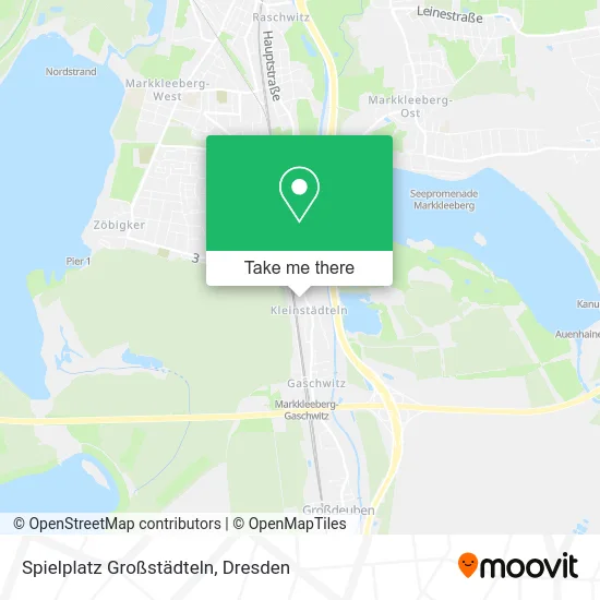 Карта Spielplatz Großstädteln