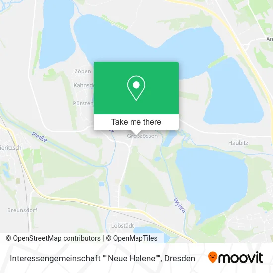 Карта Interessengemeinschaft ""Neue Helene""