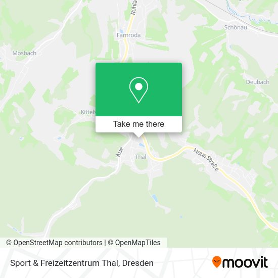 Карта Sport & Freizeitzentrum Thal