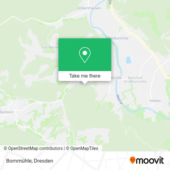 Карта Bornmühle