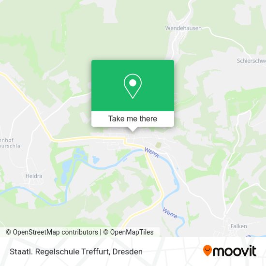 Карта Staatl. Regelschule Treffurt