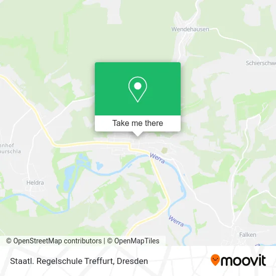 Карта Staatl. Regelschule Treffurt