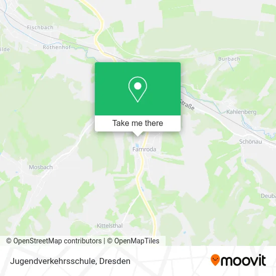 Карта Jugendverkehrsschule