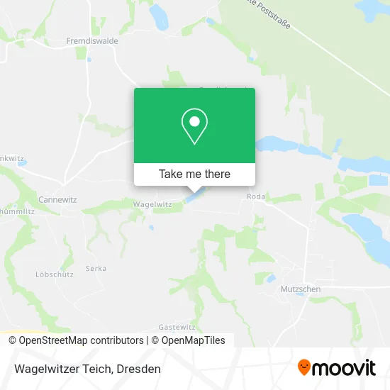 Карта Wagelwitzer Teich