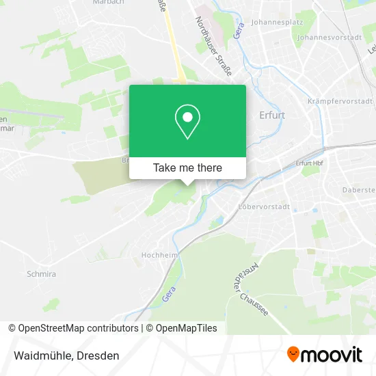 Карта Waidmühle