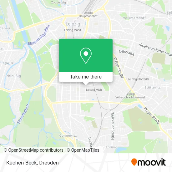Карта Küchen Beck
