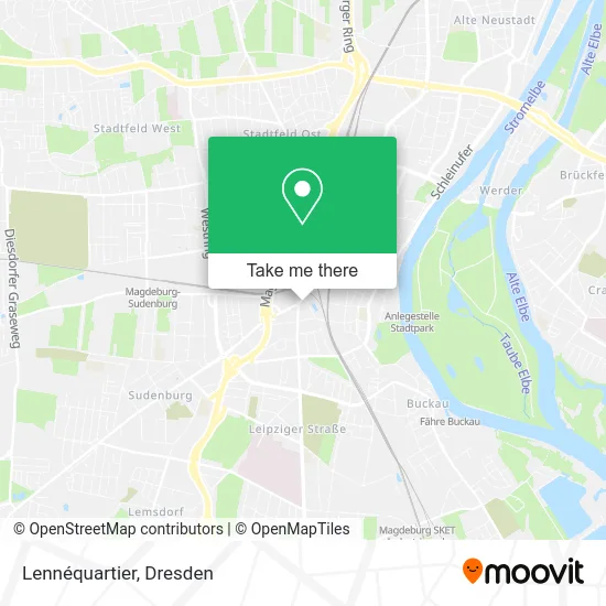 Карта Lennéquartier