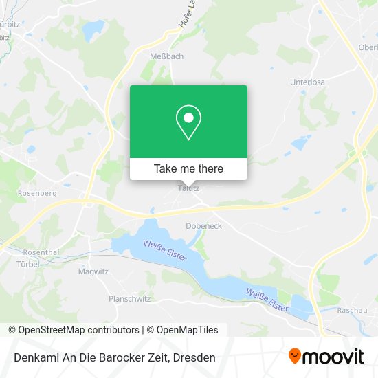 Карта Denkaml An Die Barocker Zeit