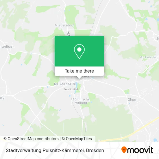 Stadtverwaltung Pulsnitz-Kämmerei map