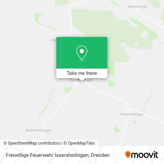 Карта Freiwillige Feuerwehr Issersheilingen